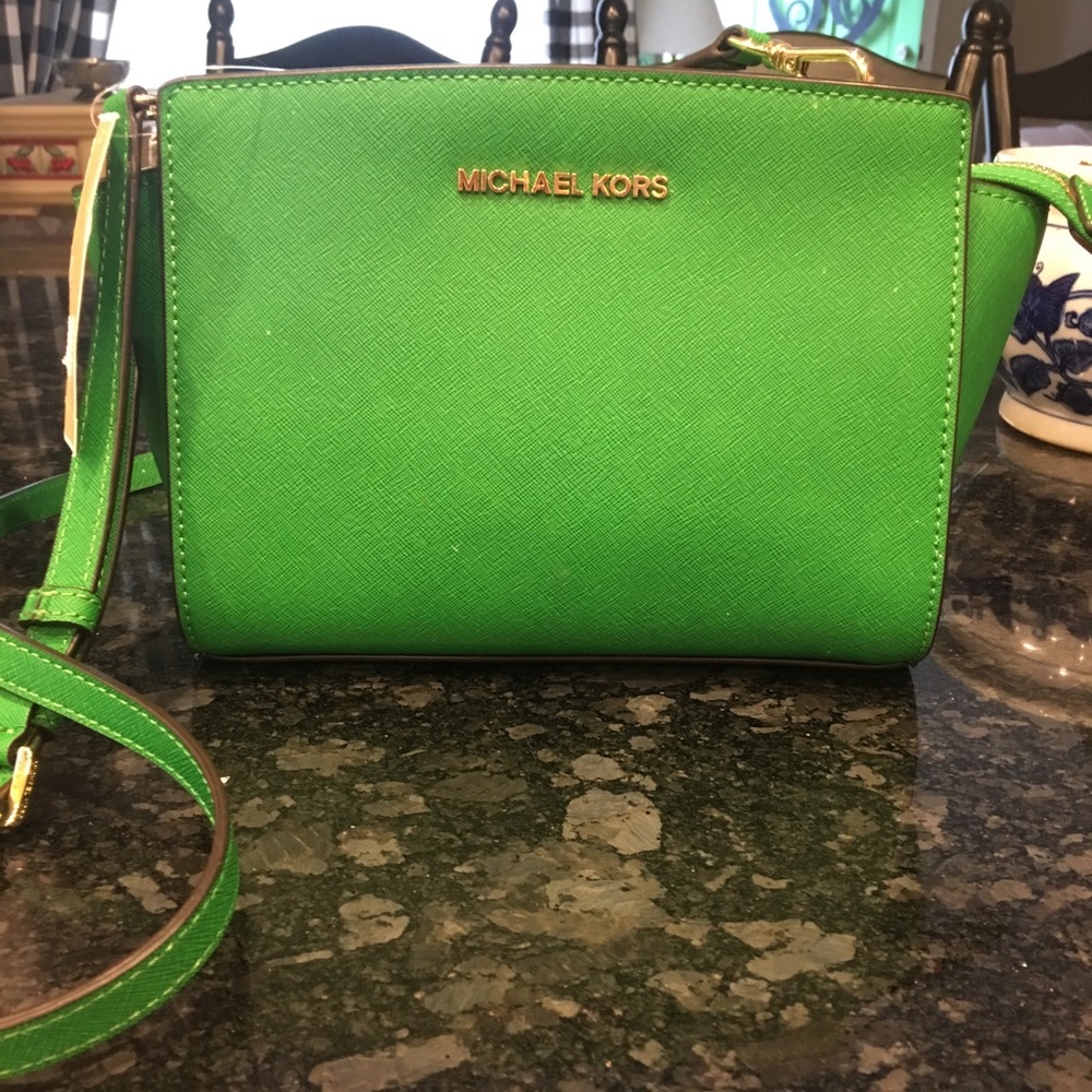 Michael Kors Kelly Green Purse
